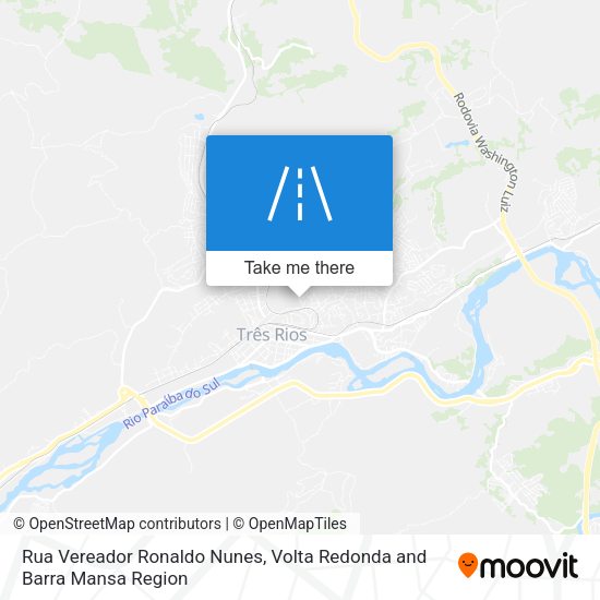 Rua Vereador Ronaldo Nunes map