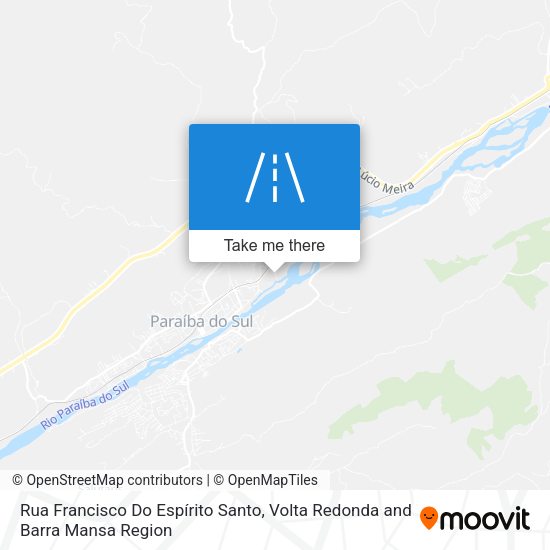 Rua Francisco Do Espírito Santo map