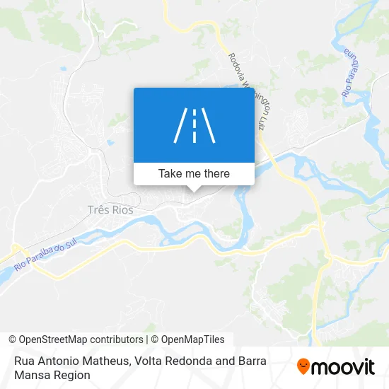 Rua Antonio Matheus map