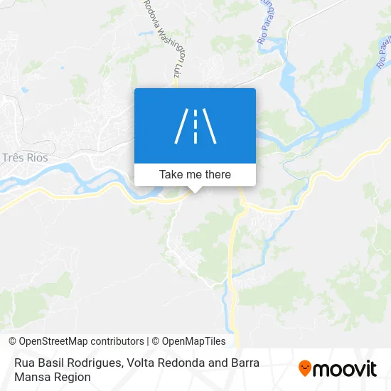 Rua Basil Rodrigues map