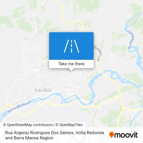 Rua Argenio Rodrigues Dos Santos map