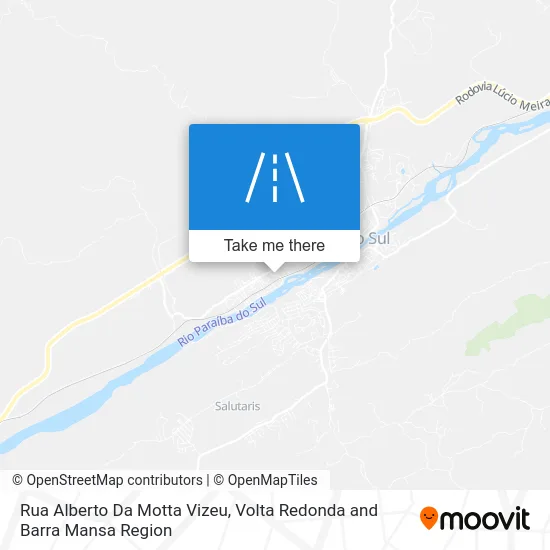 Rua Alberto Da Motta Vizeu map