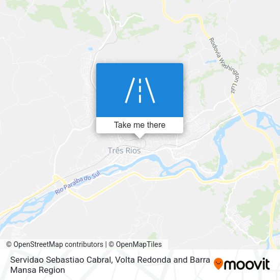 Servidao Sebastiao Cabral map