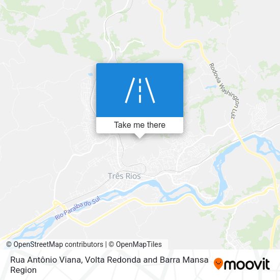 Rua Antônio Viana map