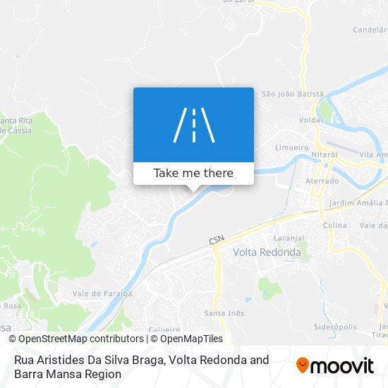 Rua Aristides Da Silva Braga map