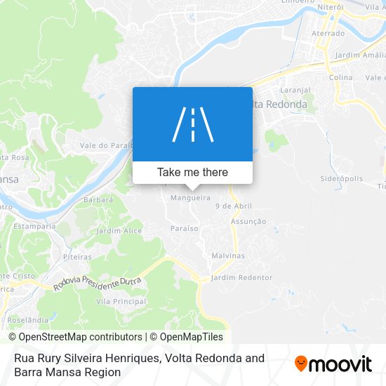 Rua Rury Silveira Henriques map