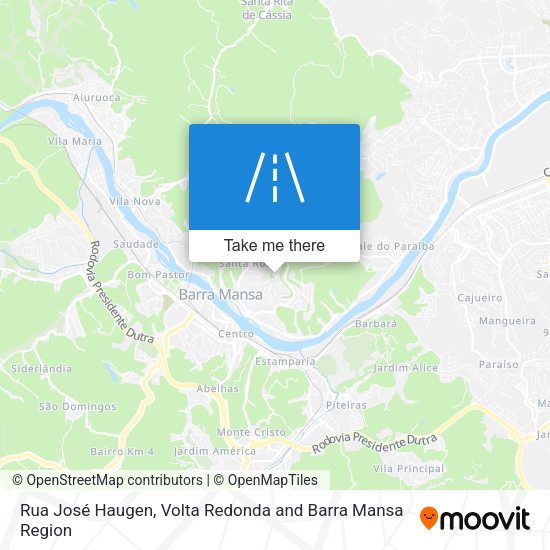 Rua José Haugen map