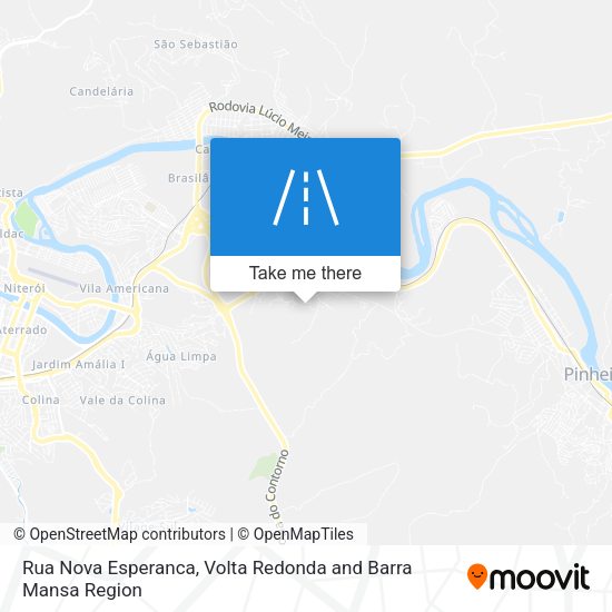 Rua Nova Esperanca map