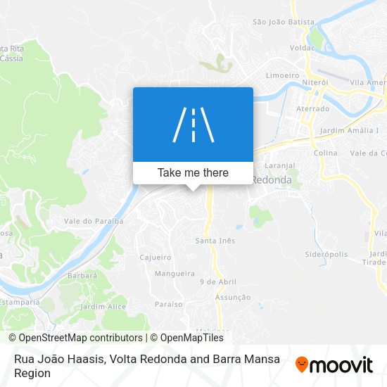 Rua João Haasis map
