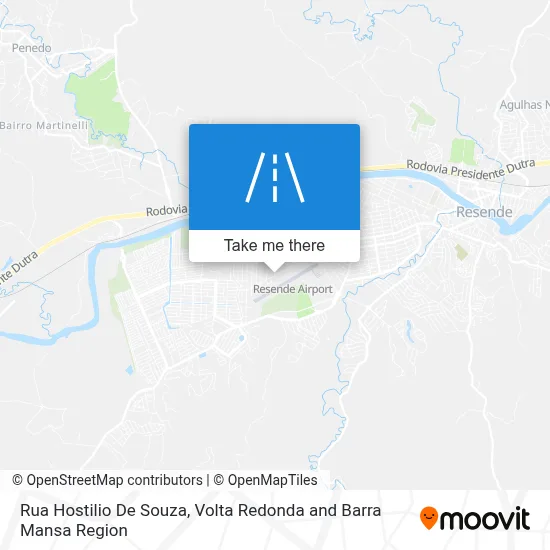 Rua Hostilio De Souza map