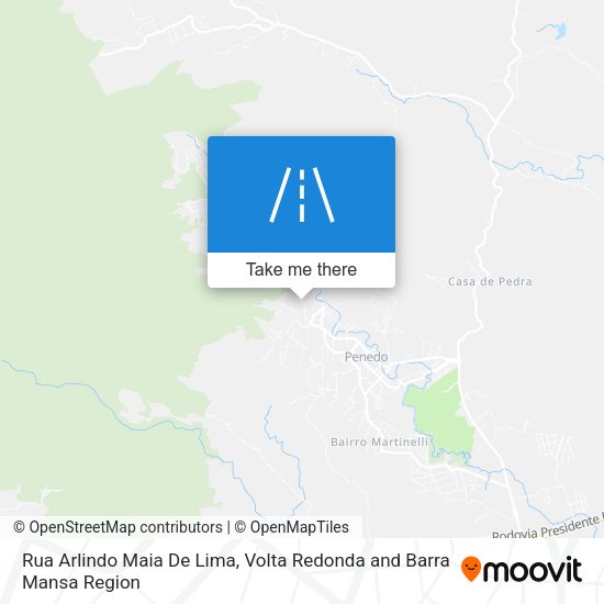 Rua Arlindo Maia De Lima map