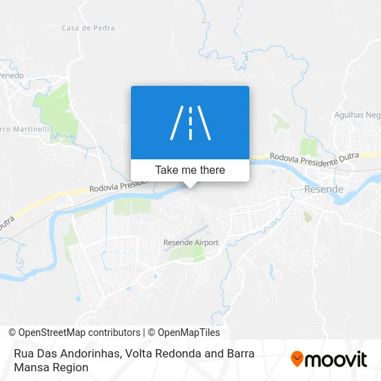 Rua Das Andorinhas map