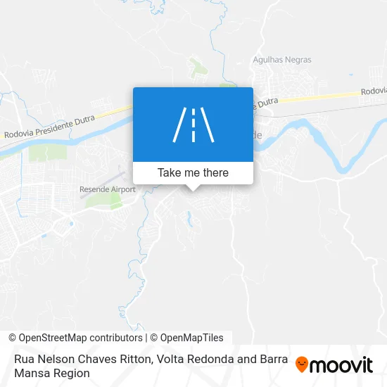 Rua Nelson Chaves Ritton map