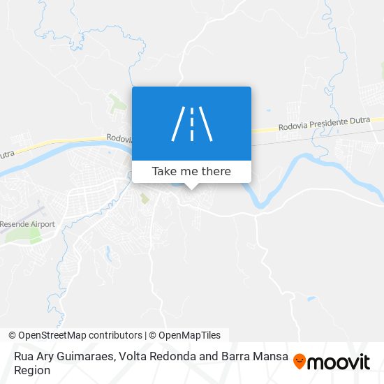 Rua Ary Guimaraes map