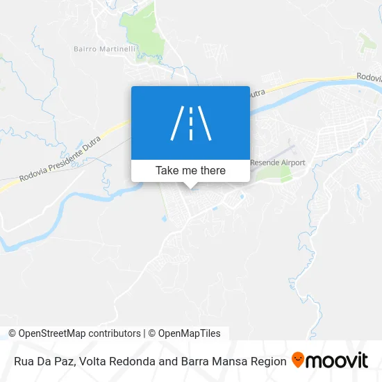 Rua Da Paz map