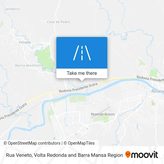 Rua Veneto map