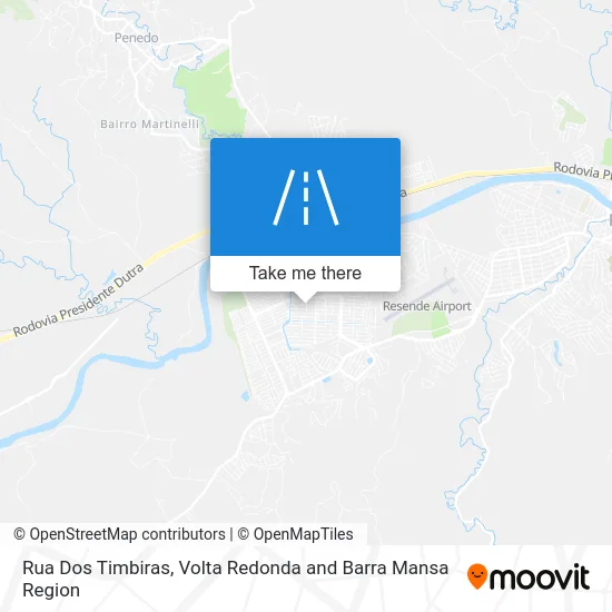 Rua Dos Timbiras map