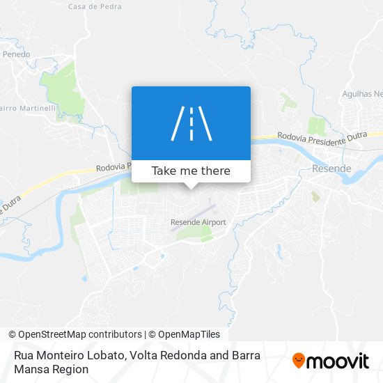 Rua Monteiro Lobato map