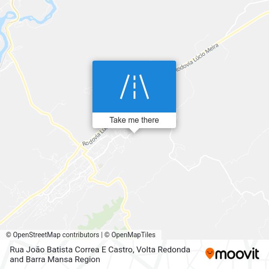 Rua João Batista Correa E Castro map