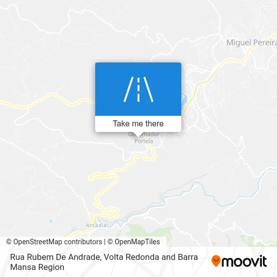 Rua Rubem De Andrade map