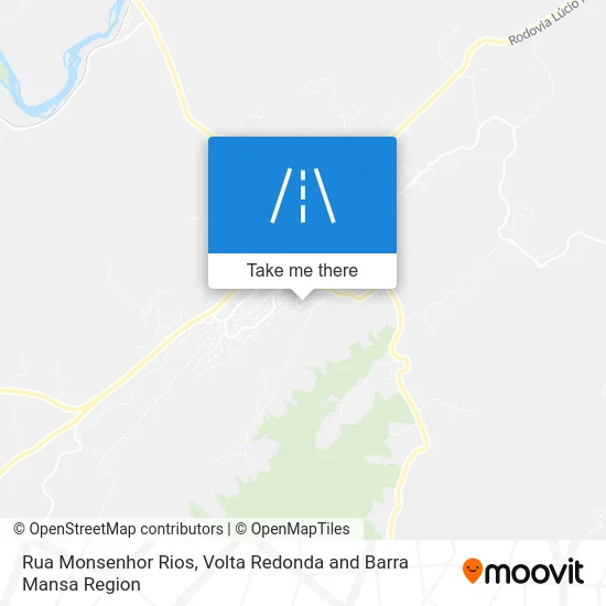 Rua Monsenhor Rios map