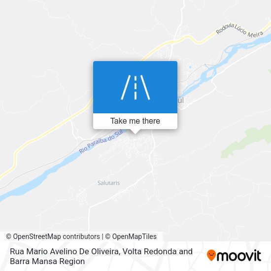 Rua Mario Avelino De Oliveira map