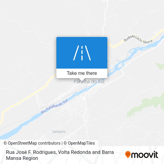 Rua José F. Rodrigues map