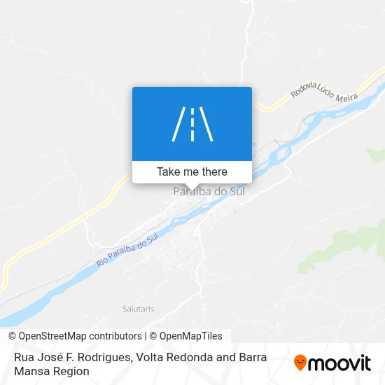Rua José F. Rodrigues map
