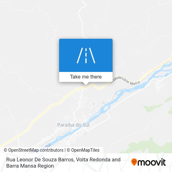 Rua Leonor De Souza Barros map
