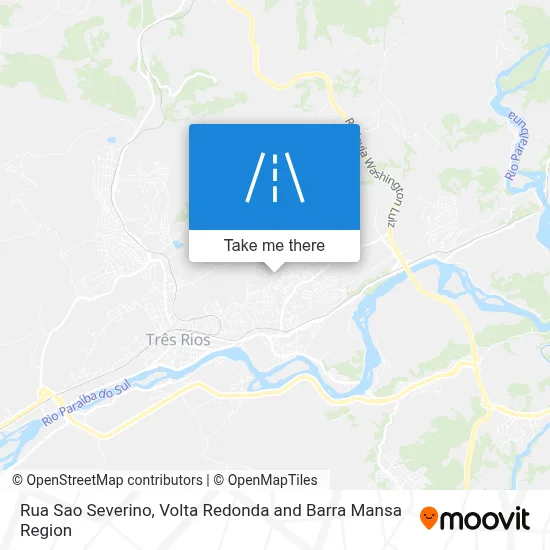 Rua Sao Severino map