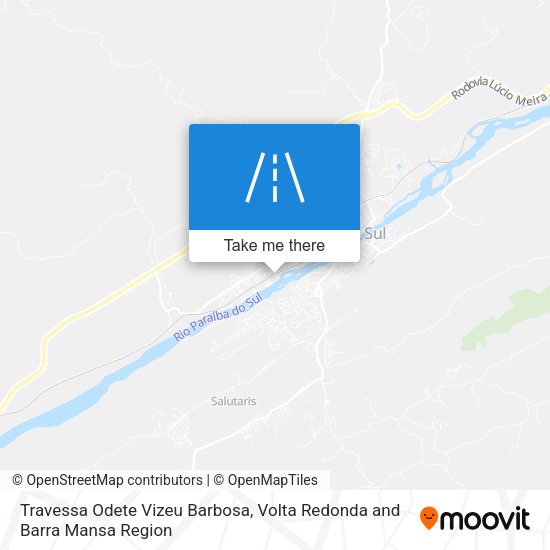 Travessa Odete Vizeu Barbosa map