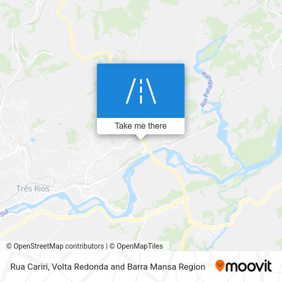 Rua Cariri map