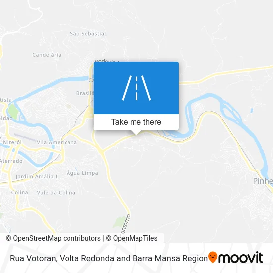 Rua Votoran map