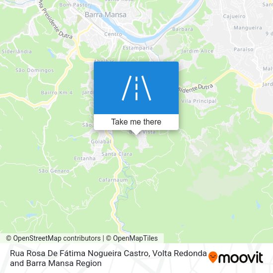 Rua Rosa De Fátima Nogueira Castro map