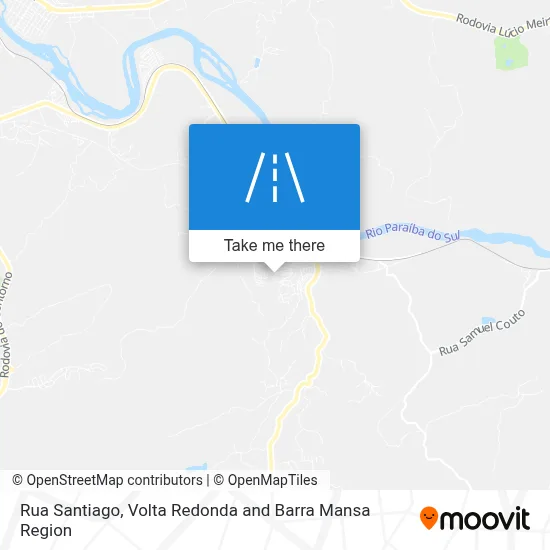 Rua Santiago map