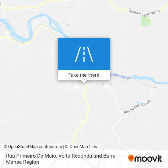 Rua Primeiro De Maio map