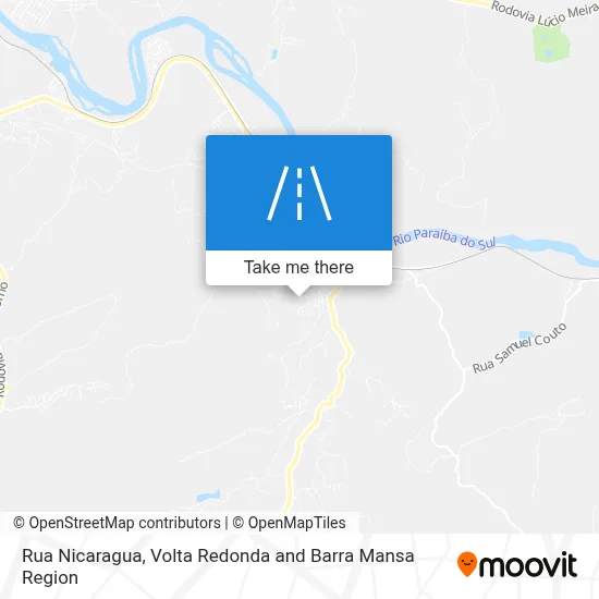 Rua Nicaragua map