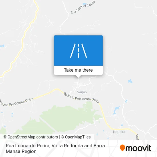 Rua Leonardo Perira map
