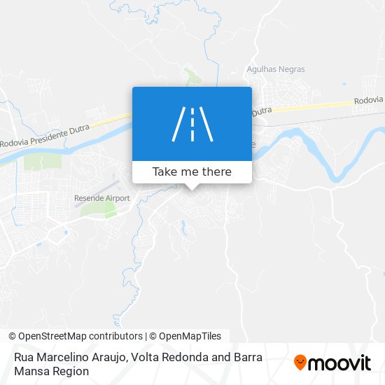 Rua Marcelino Araujo map