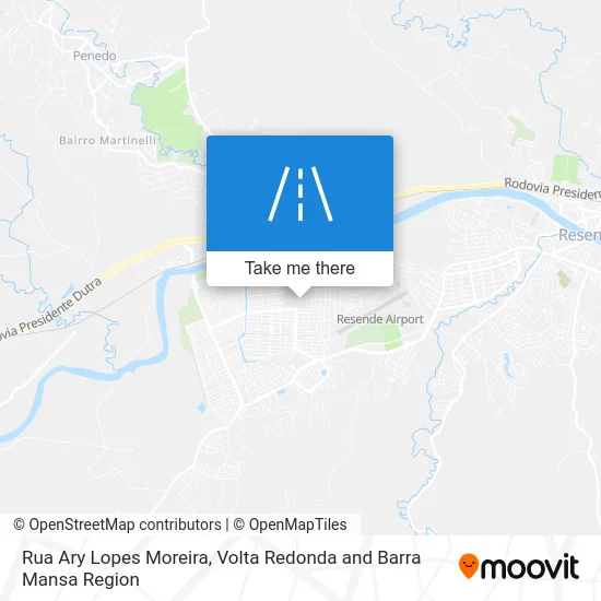 Rua Ary Lopes Moreira map