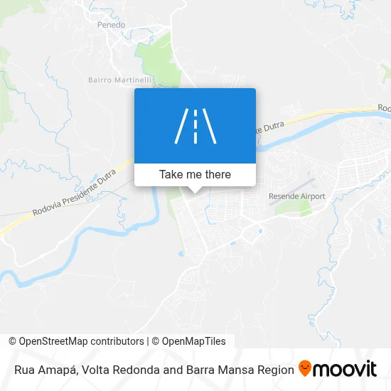 Rua Amapá map