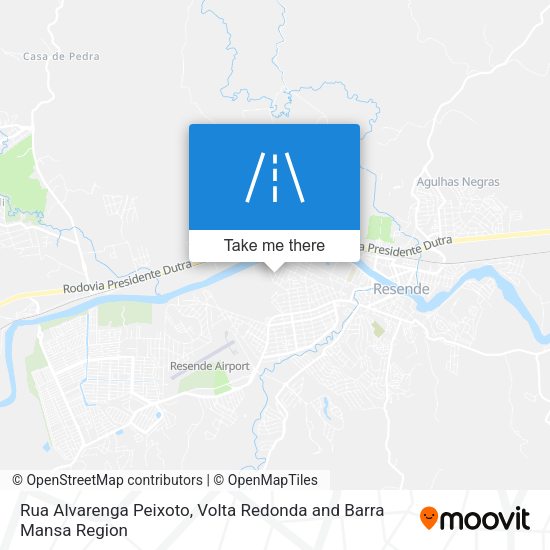 Rua Alvarenga Peixoto map