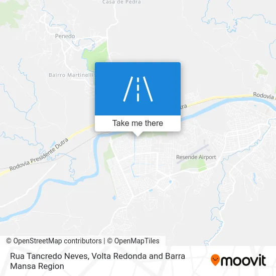 Rua Tancredo Neves map