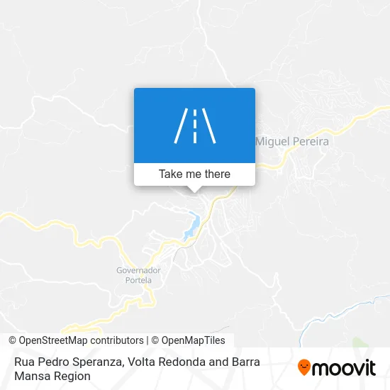 Rua Pedro Speranza map