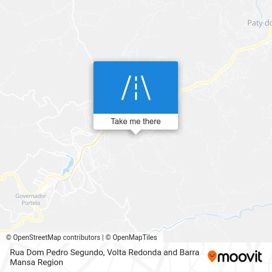 Rua Dom Pedro Segundo map