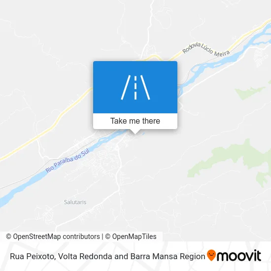 Rua Peixoto map