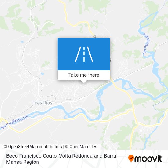 Beco Francisco Couto map
