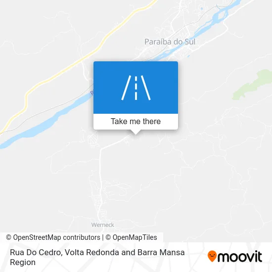 Rua Do Cedro map