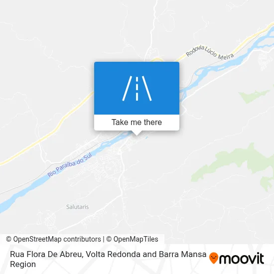 Rua Flora De Abreu map