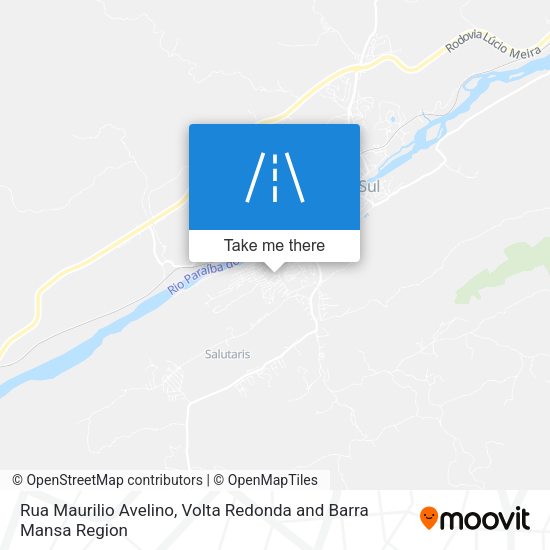 Rua Maurilio Avelino map